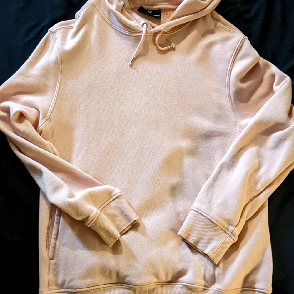 H&M Regular Fit Pink Hoodie